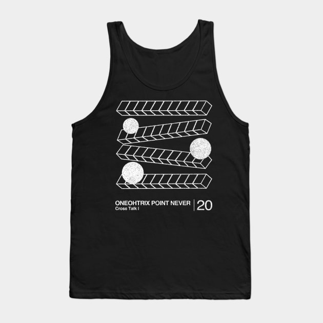 Oneohtrix Point Never / Minimalist Graphic Artwork Design Tank Top by saudade